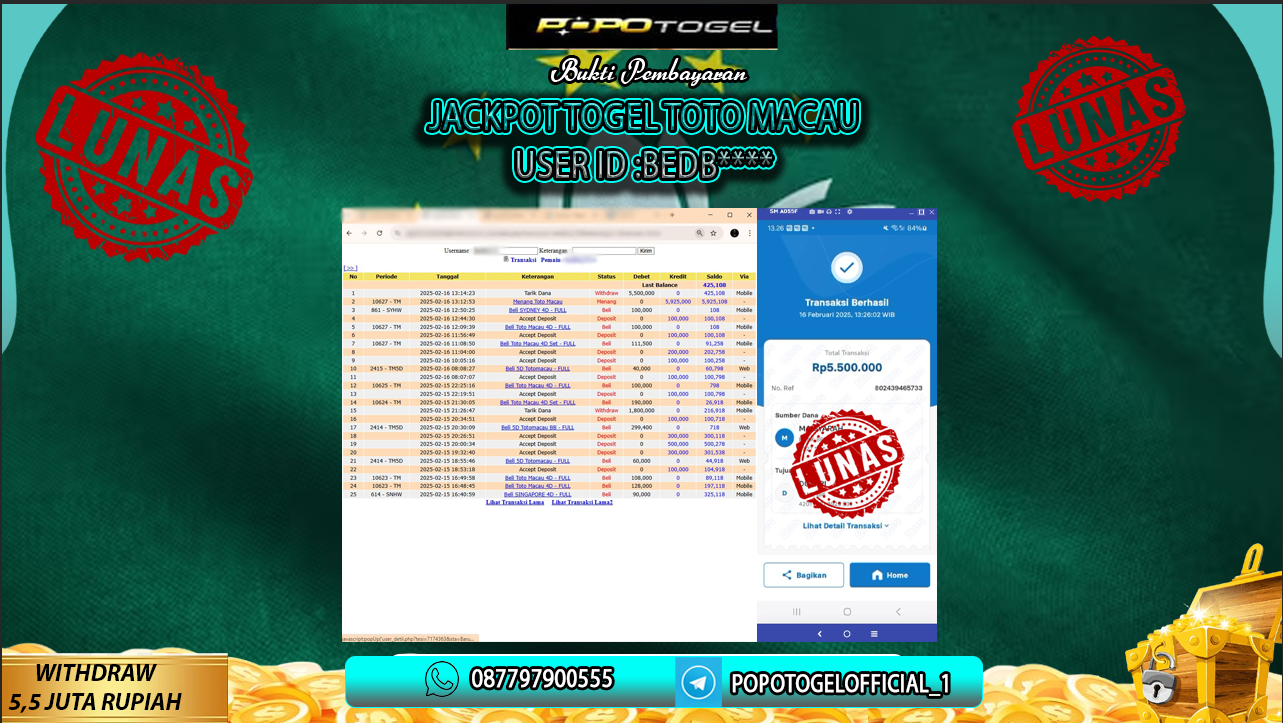 Prediksi POPOTOGEL