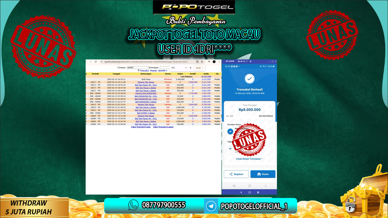 Prediksi POPOTOGEL